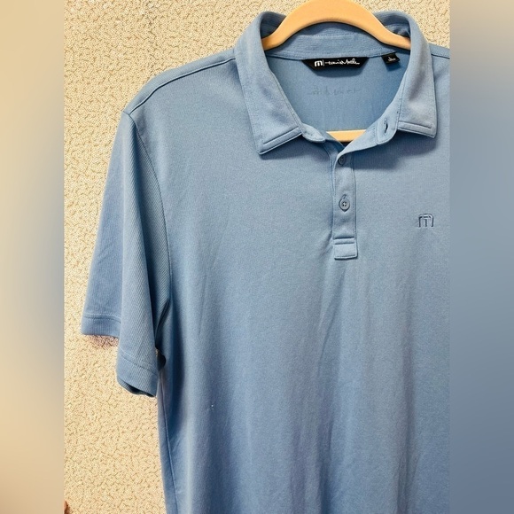 Travis Mathew light blue polo | size large - Picture 2 of 7